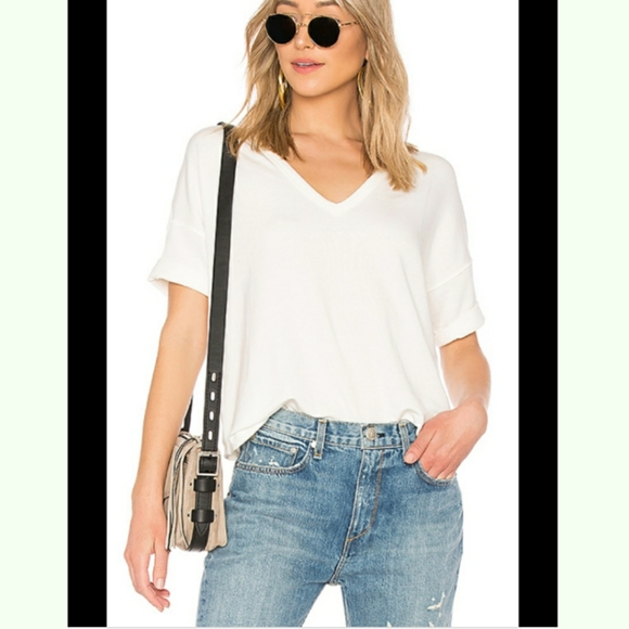 RAG AND BONE White Phoenix Tee - Picture 4 of 11